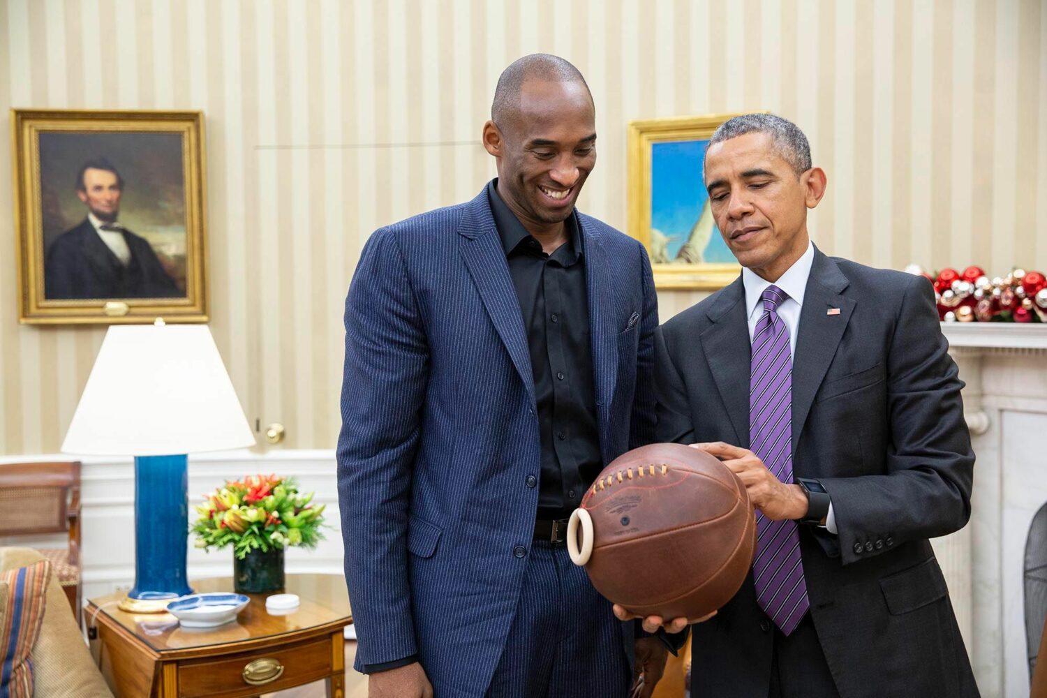 Pete Souza: Kobe Bryant and Barack Obama