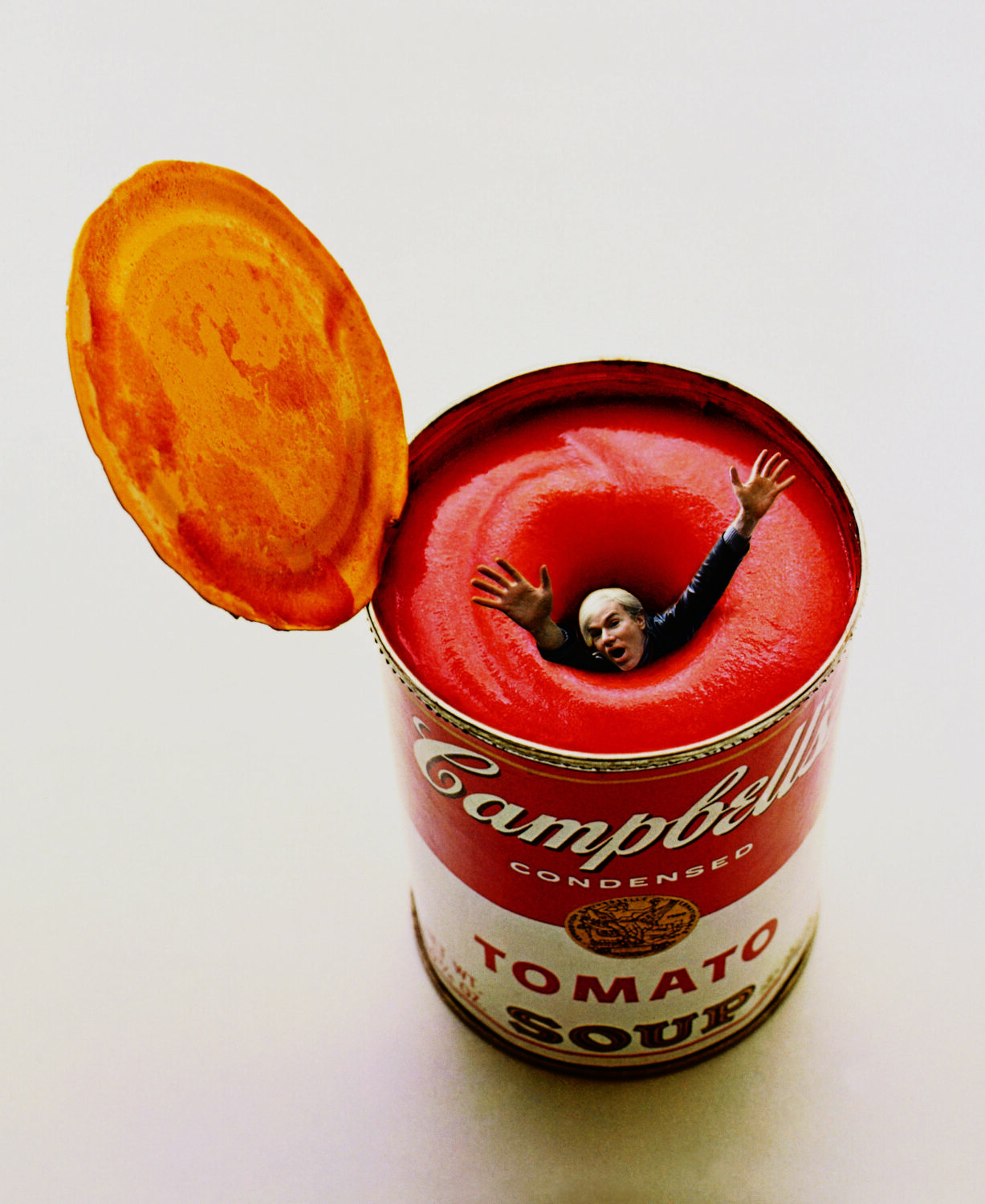 Carl Fischer: Andy Warhol in Soup Can