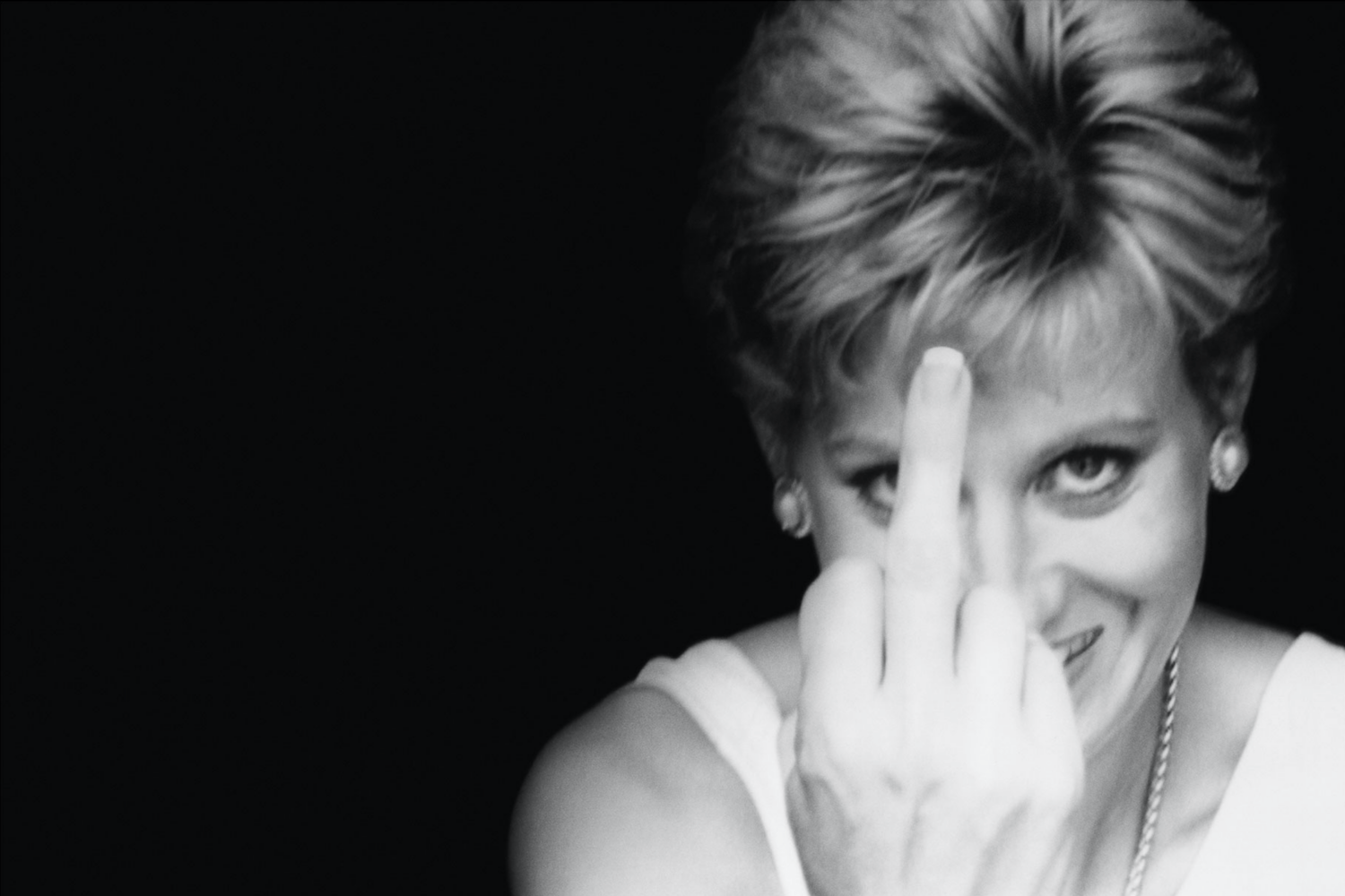 Alison Jackson: Diana (Finger Up)