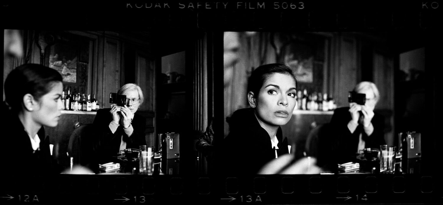 Harry Benson: Andy Warhol and Bianca Jagger at the Factory