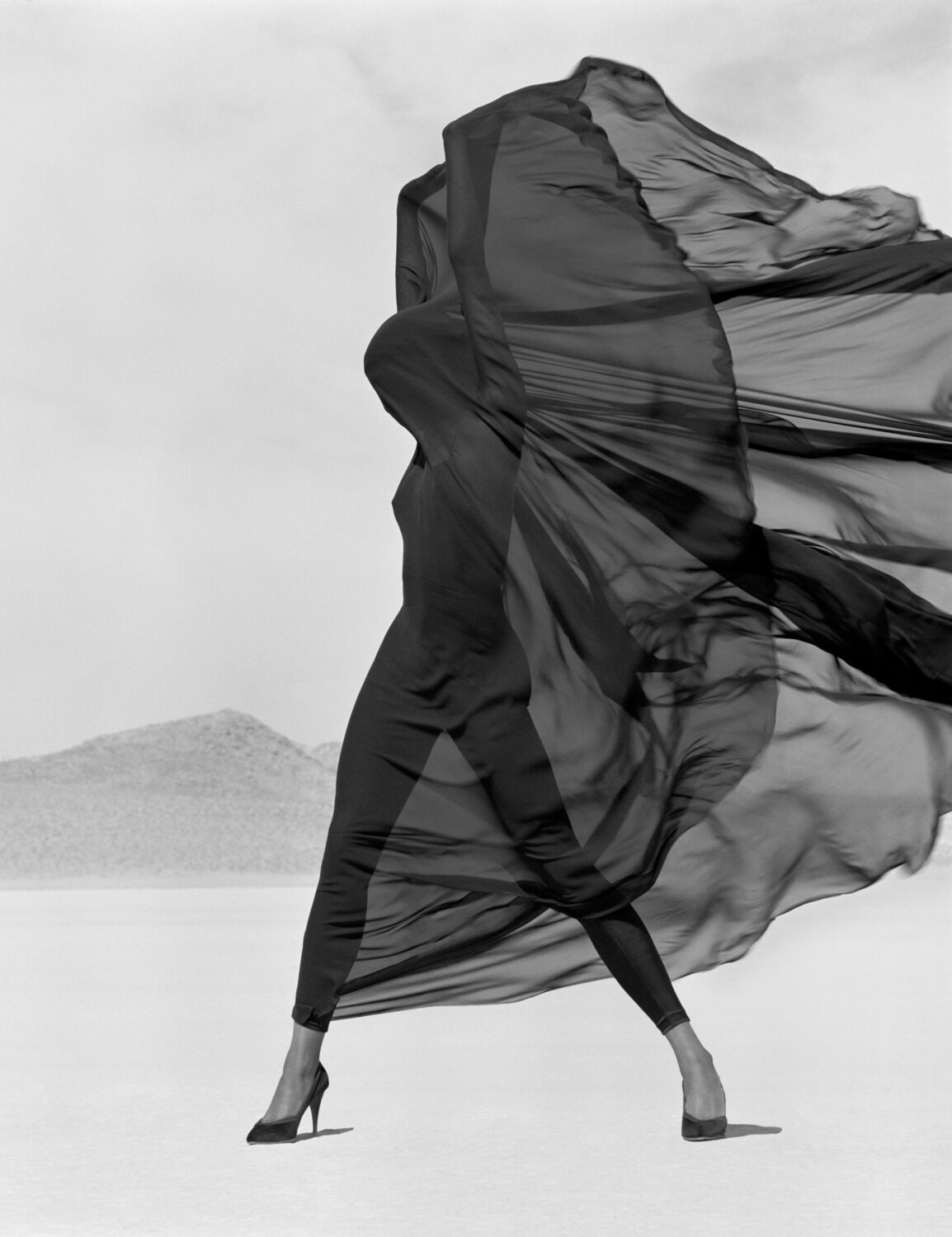 Herb Ritts: Versace Veiled Dress