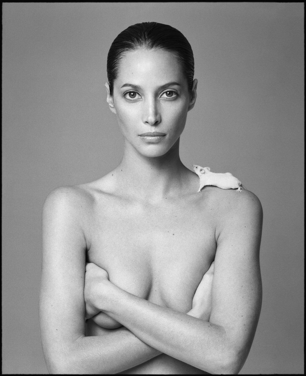 Patrick Demarchelier: Christy and Mouse