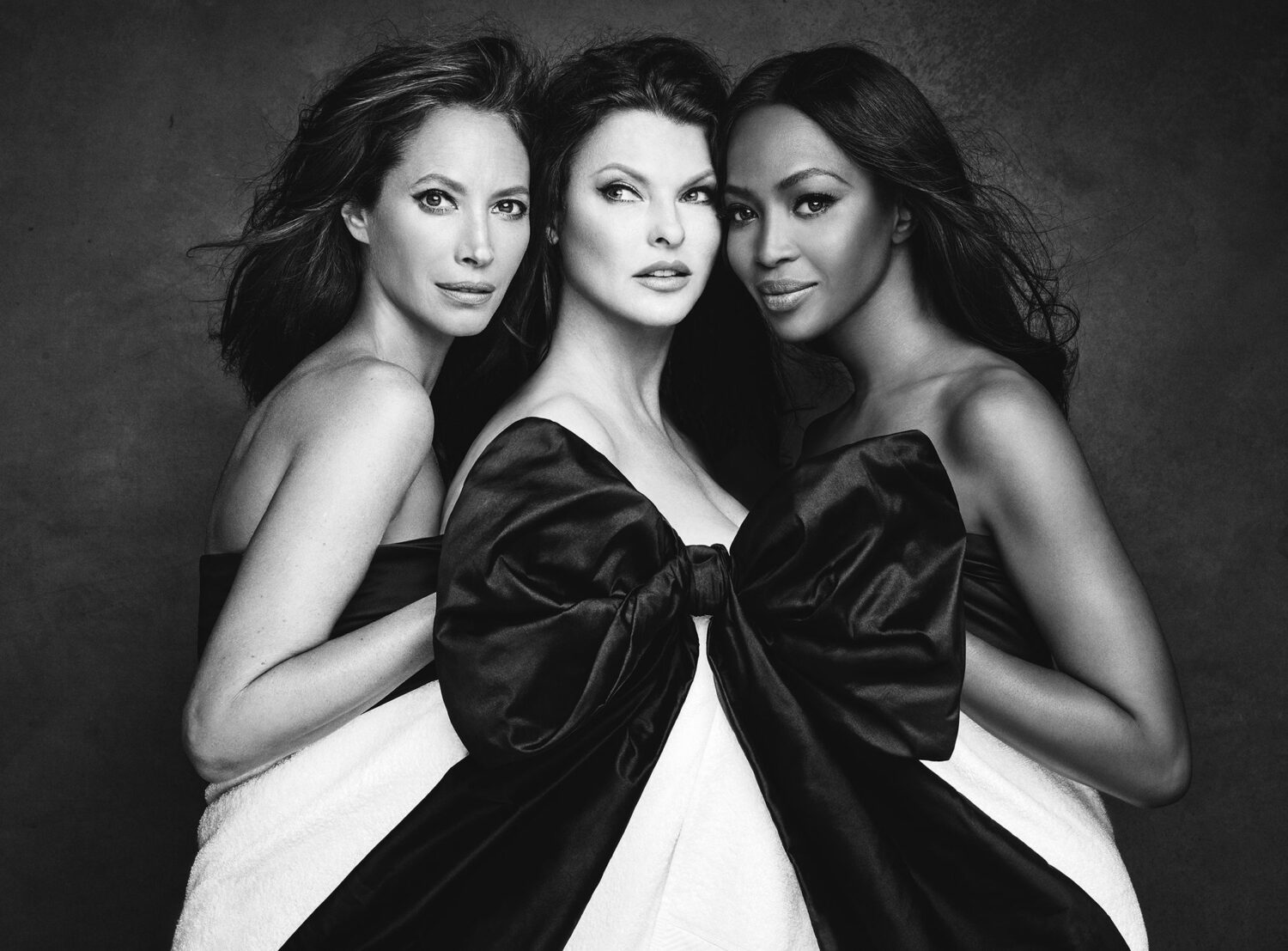 Patrick Demarchelier: Christy, Linda, and Naomi