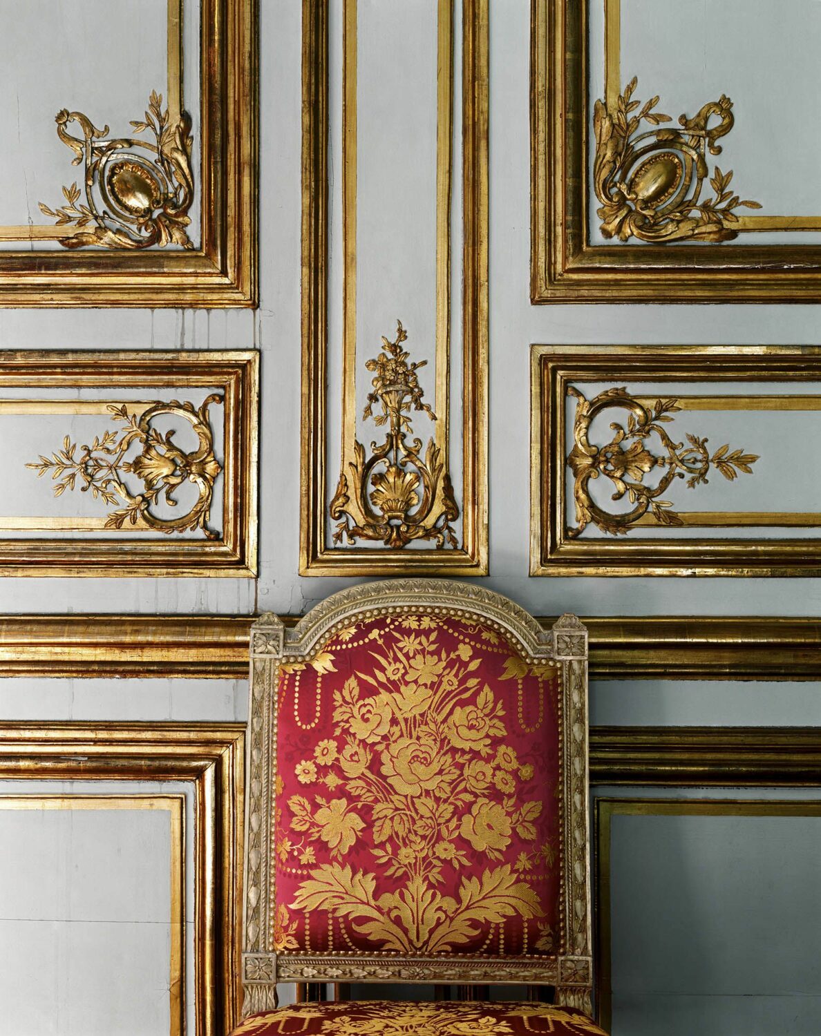 Robert Polidori: Salon des jeux de Louis XVI Corps Central – R.d.C.