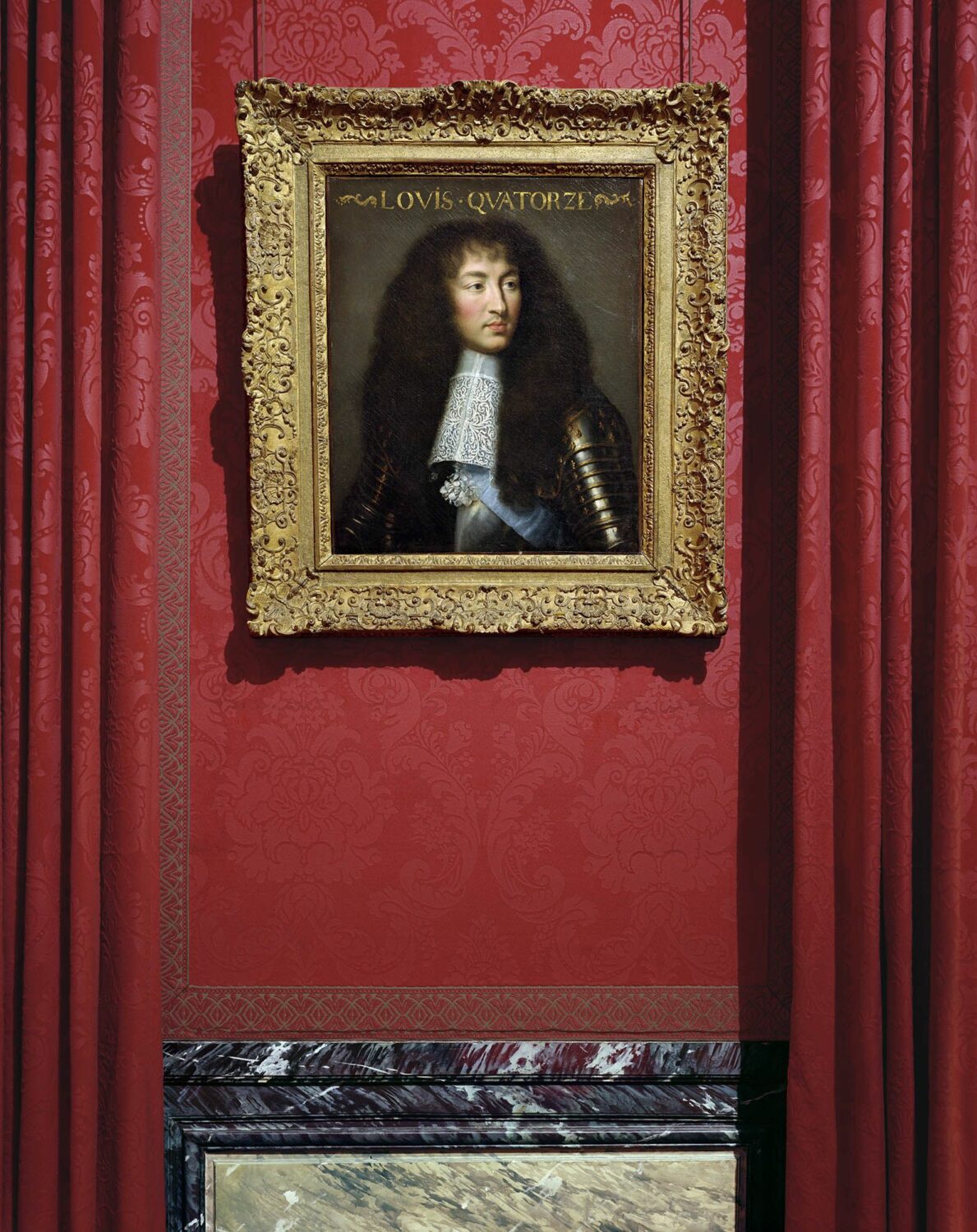 Robert Polidori: Louis XIV, Roi de France attributed to Charles Le Brun, circa 1675 Salle la surintendance de Colbert Salles du XVII, Aile du Nord – R.d.C.