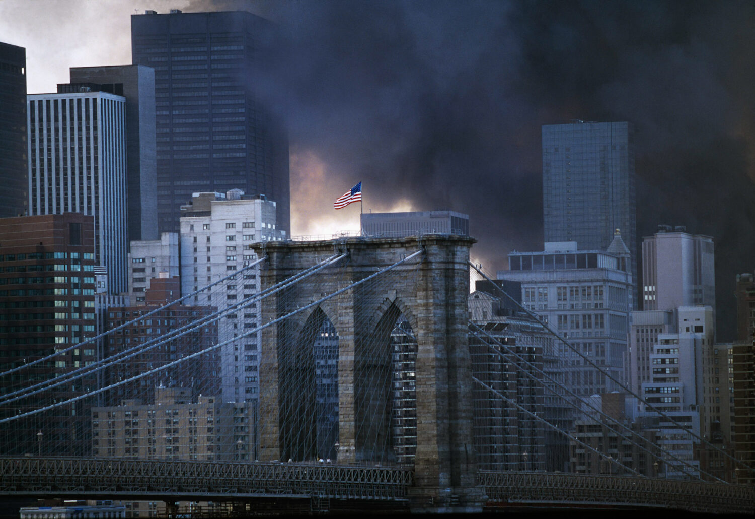 Thomas Hoepker: Brooklyn Bridge (9/11)