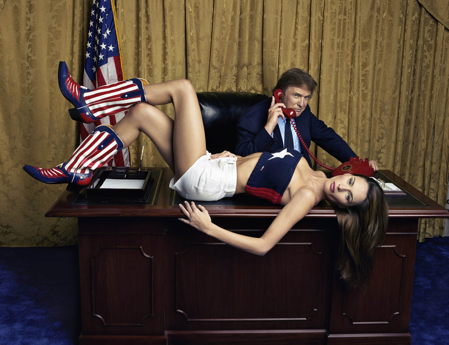 Patrick Demarchelier: Donald Trump and Melania Knauss