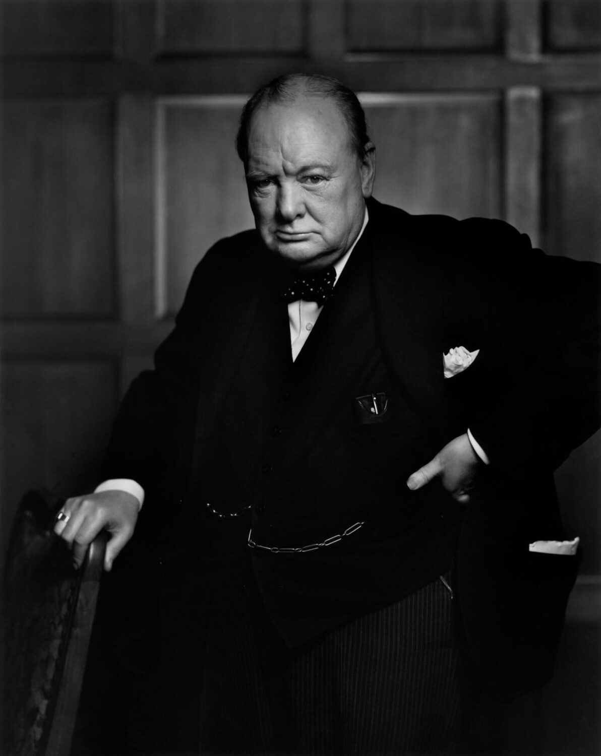 Yousuf Karsh: Winston Churchill (Roaring Lion)