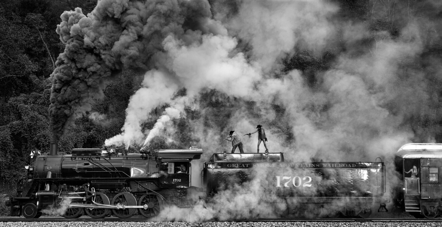 David Yarrow: Stop that Train