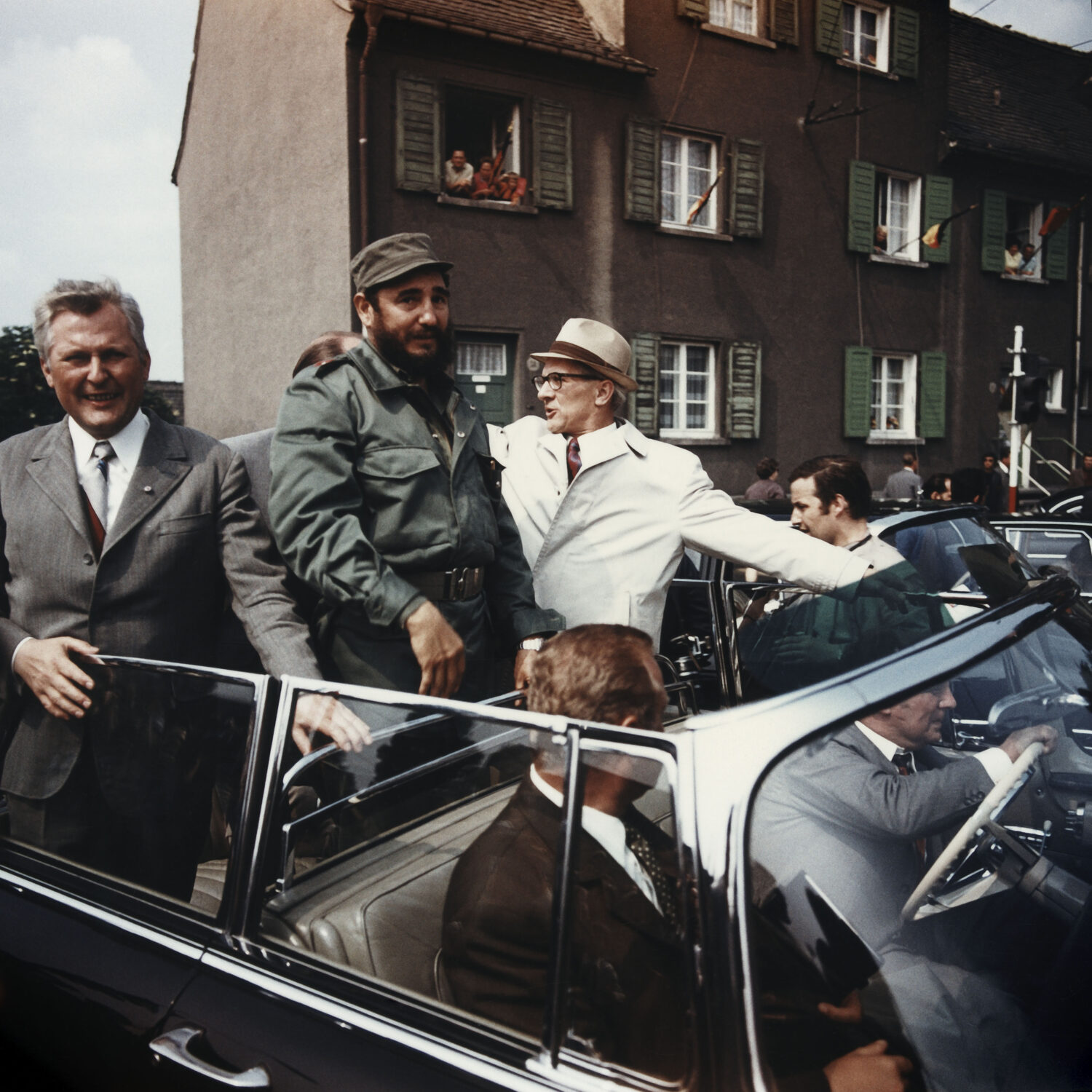 Thomas Billhardt: Fidel Castro und Erich Honecker