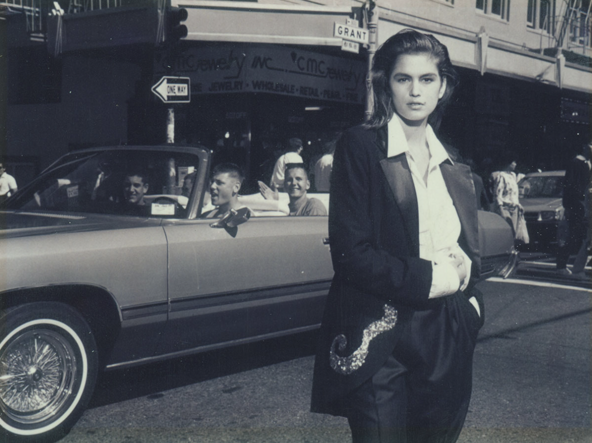 Albert Watson: Cindy Crawford (Polaroid)