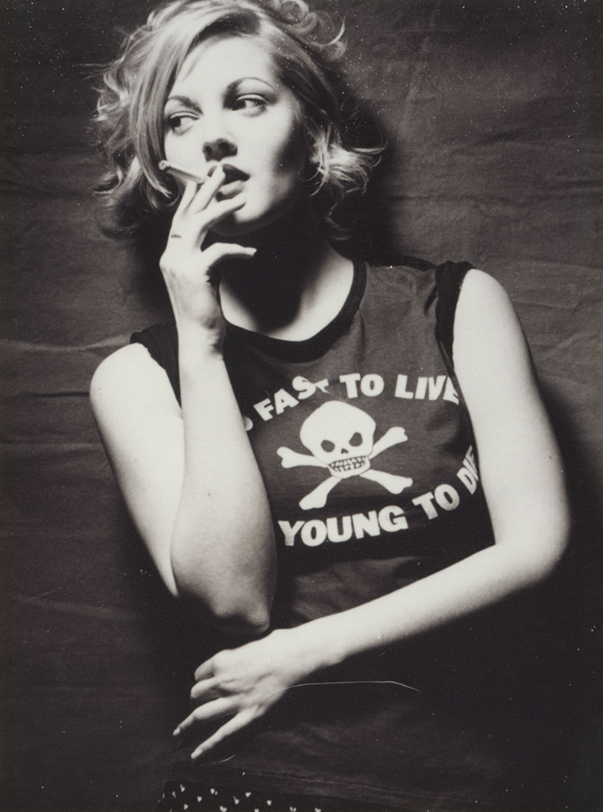 Albert Watson: Drew Barrymore (Polaroid)