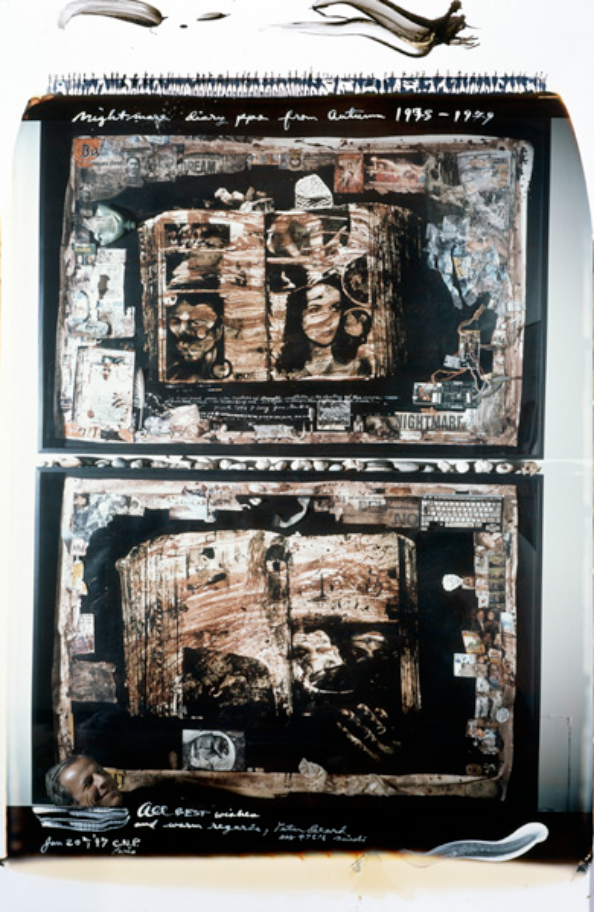 Peter Beard: Nightmare diary pages